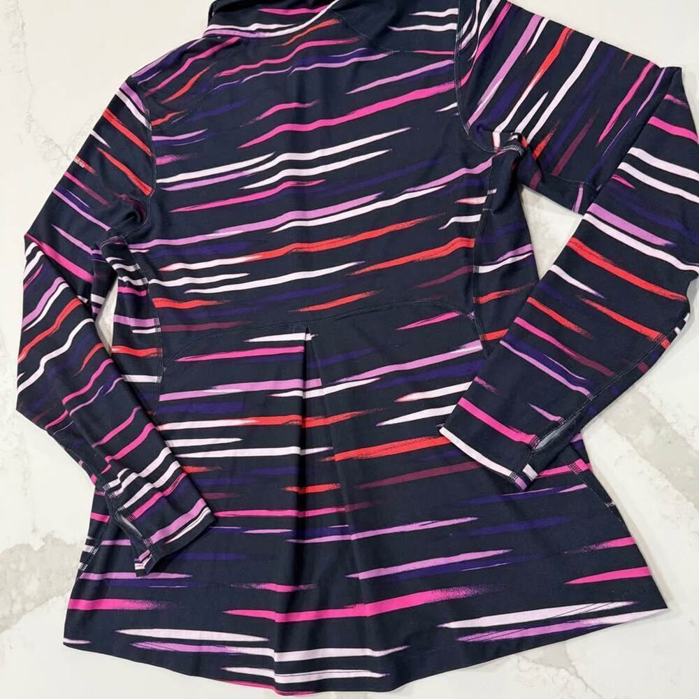 Columbia Omni Wick Half Zip Athletic Pullover Top Women's Size Medium Black/Pink - Picture 6 of 7
